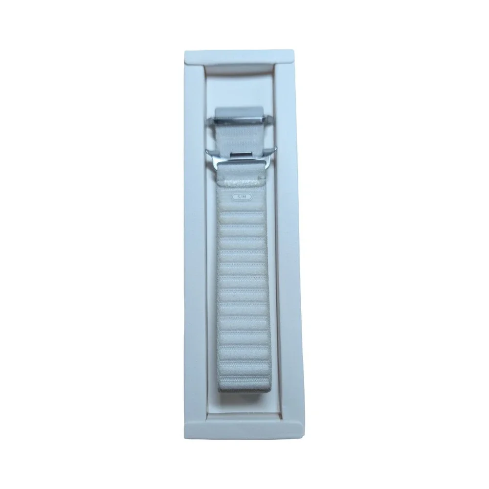 34-S Samsung Galaxy Fabric Band for Watch8 & Watch8 Classic S/M White ⬇️